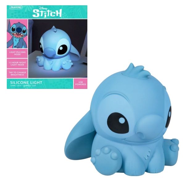 PALADONE – STITCH Lampada morbida con batteria ricaricabile 14cm (In box 15x15cm)…x6…x12